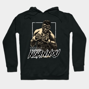 ngannou boxing Hoodie